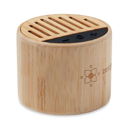 Bamboe speaker draadloos - Image 1